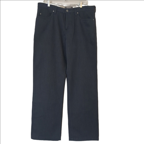 Kenneth Cole Reaction Other - Kenneth Cole Reaction Pants Blue Chino Straight-Leg 34 Corpcore Formal Like New